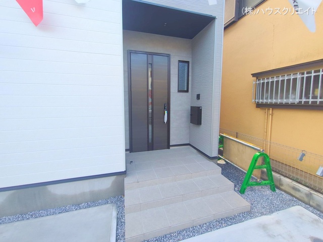 千葉県松戸市六高台５丁目の新築戸建て完成写真 2025年12月25日撮影