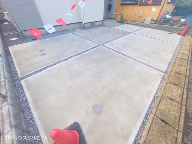 千葉県松戸市六高台５丁目の新築戸建て完成写真 2025年12月25日撮影