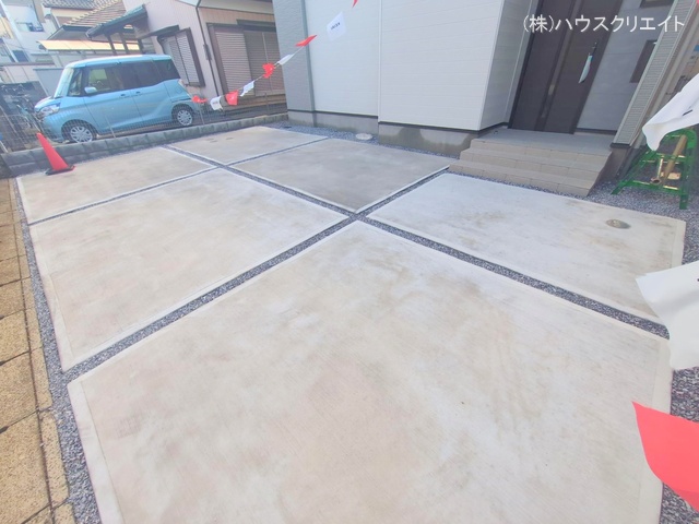 千葉県松戸市六高台５丁目の新築戸建て完成写真 2025年12月25日撮影