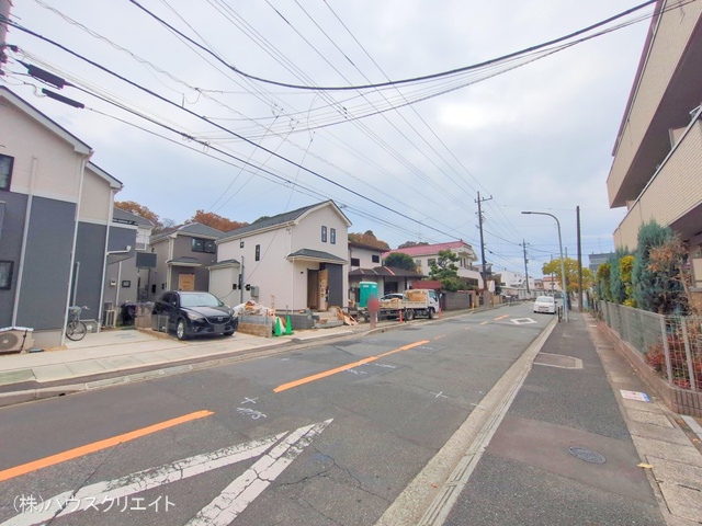 千葉県市川市本北方1丁目の新築戸建て外構写真 2025年11月24日撮影