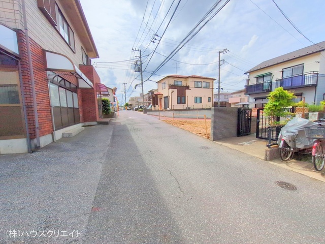 千葉県柏市十余二の新築戸建て更地・土地写真 2025年5月8日撮影