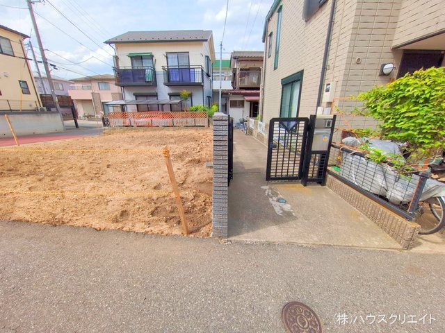 千葉県柏市十余二の新築戸建て更地・土地写真 2025年5月8日撮影