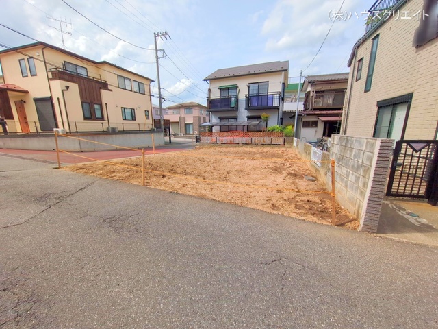 千葉県柏市十余二の新築戸建て更地・土地写真 2025年5月8日撮影