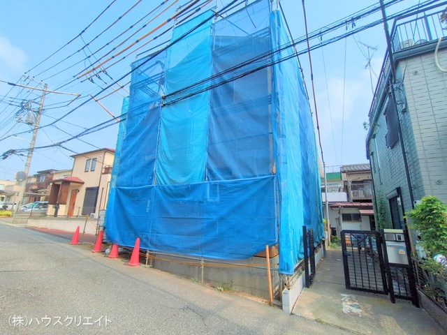 千葉県柏市十余二の新築戸建て上棟写真 2025年7月6日撮影