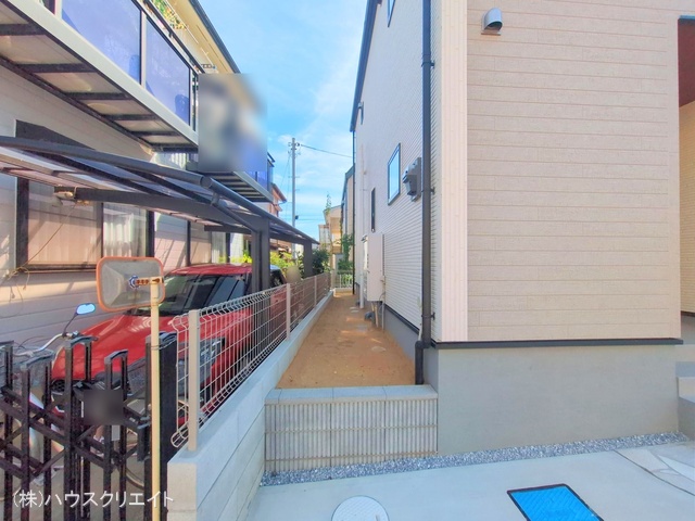 千葉県柏市十余二の新築戸建て完成写真 2025年9月24日撮影