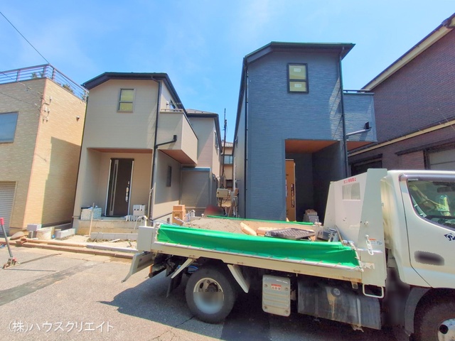 千葉県船橋市宮本６丁目の新築戸建て外構写真 2025年8月20日撮影