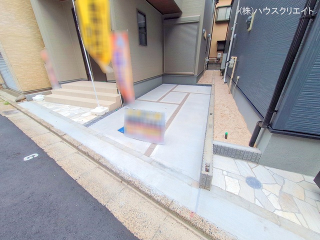 千葉県船橋市宮本６丁目の新築戸建て完成写真 2025年9月10日撮影