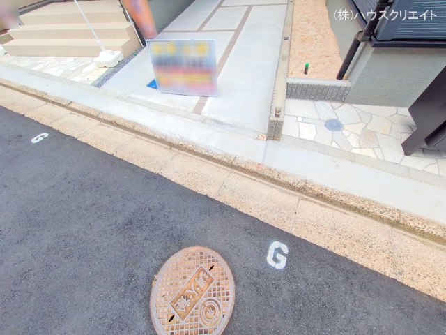 千葉県船橋市宮本６丁目の新築戸建て完成写真 2025年9月10日撮影