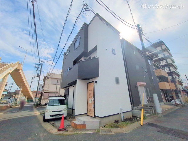 千葉県流山市流山２丁目の新築戸建て外構写真 2025年6月1日撮影