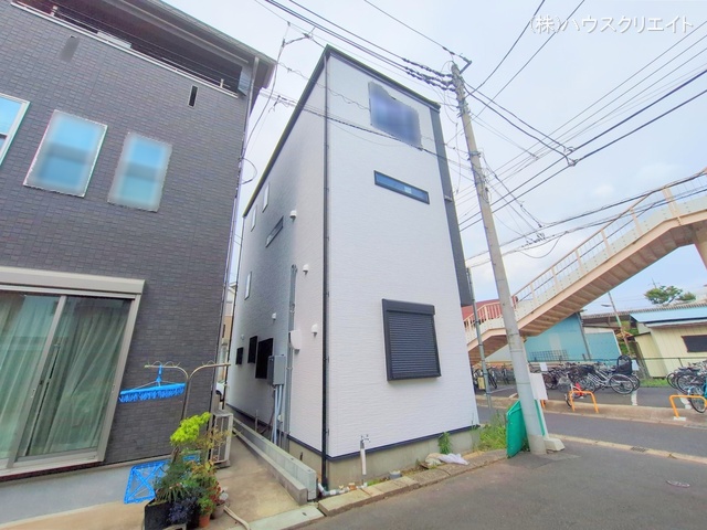 千葉県流山市流山２丁目の新築戸建て外構写真 2025年6月1日撮影