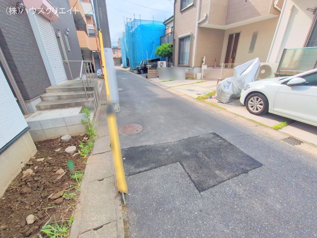 千葉県流山市流山２丁目の新築戸建て外構写真 2025年6月1日撮影