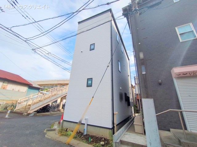 千葉県流山市流山２丁目の新築戸建て外構写真 2025年6月1日撮影