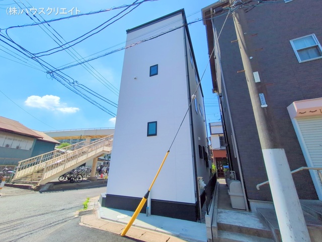 千葉県流山市流山２丁目の新築戸建て完成写真 2025年7月28日撮影