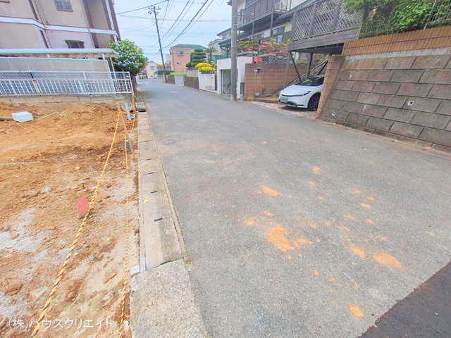 千葉県松戸市幸田1丁目の新築戸建て更地・土地写真 2025年6月8日撮影