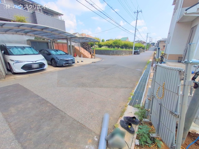 千葉県松戸市幸田1丁目の新築戸建て外構写真 2025年8月25日撮影