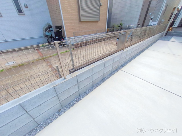 千葉県松戸市幸田1丁目の新築戸建て完成写真 2025年9月23日撮影