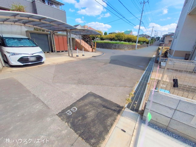 千葉県松戸市幸田1丁目の新築戸建て完成写真 2025年9月23日撮影