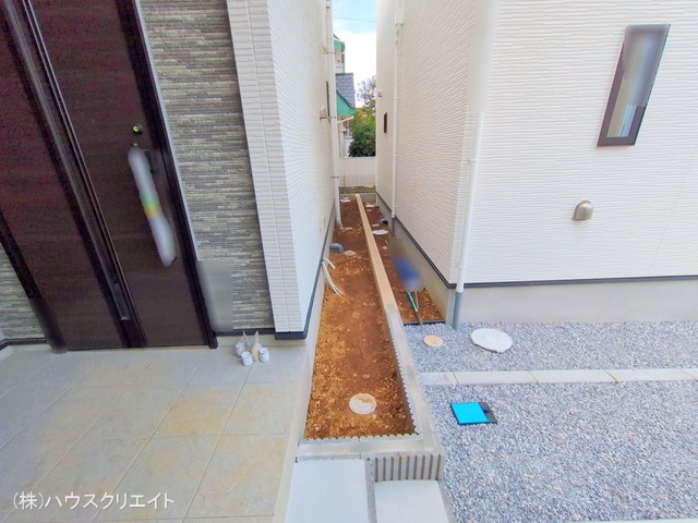 千葉県松戸市幸田1丁目の新築戸建て完成写真 2025年9月23日撮影