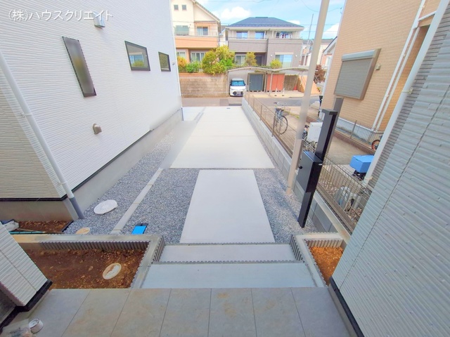 千葉県松戸市幸田1丁目の新築戸建て完成写真 2025年9月23日撮影