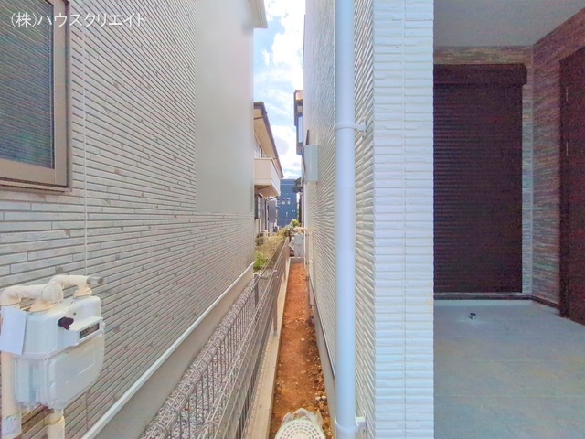 千葉県松戸市幸田1丁目の新築戸建て完成写真 2025年9月23日撮影