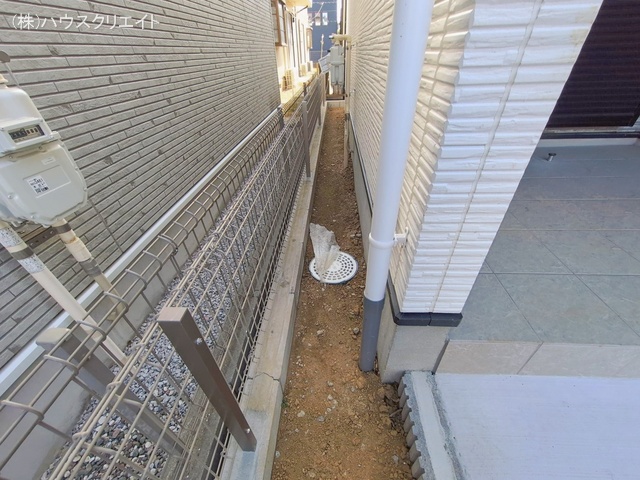 千葉県松戸市幸田1丁目の新築戸建て完成写真 2026年1月26日撮影