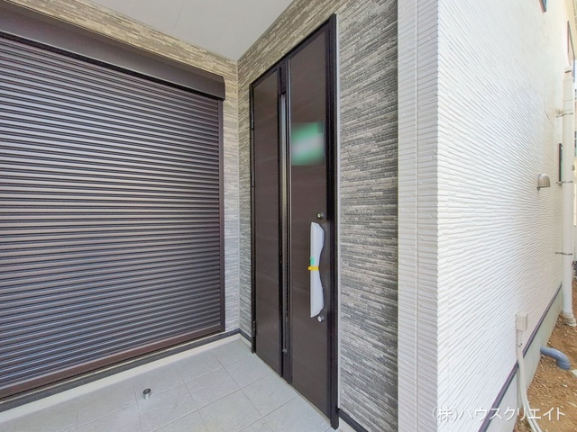 千葉県松戸市幸田1丁目の新築戸建て完成写真 2026年1月26日撮影