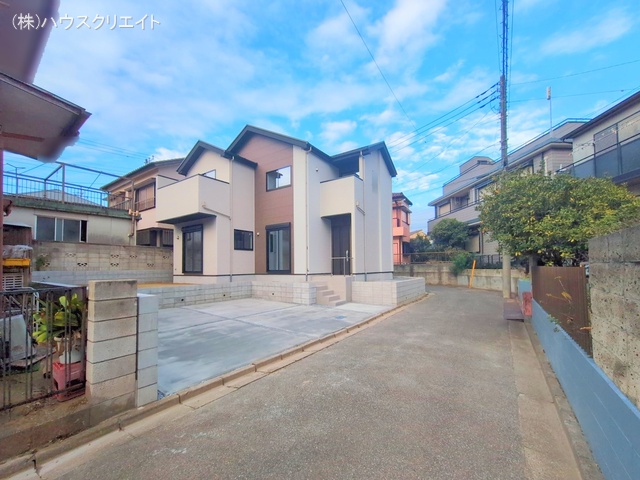 千葉県船橋市松が丘３丁目の新築戸建て完成写真 2025年11月19日撮影