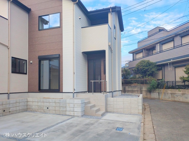 千葉県船橋市松が丘３丁目の新築戸建て完成写真 2025年11月19日撮影