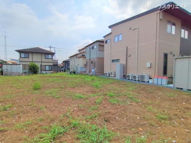 千葉県流山市江戸川台東４丁目の新築戸建て更地・土地写真 2025年6月30日撮影