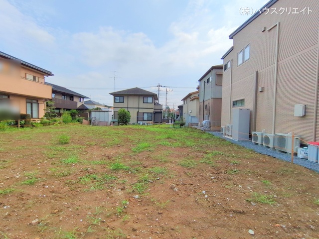 千葉県流山市江戸川台東４丁目の新築戸建て更地・土地写真 2025年6月30日撮影
