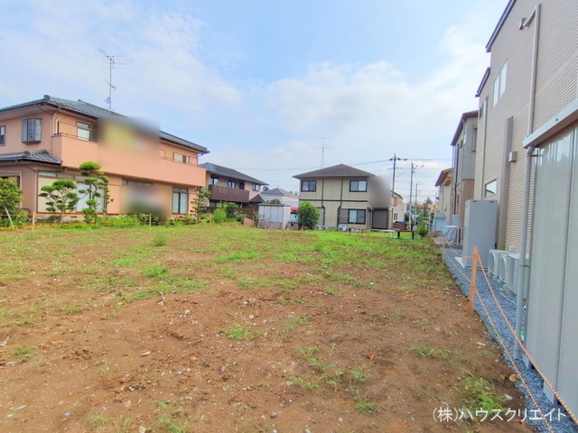 千葉県流山市江戸川台東４丁目の新築戸建て更地・土地写真 2025年6月30日撮影