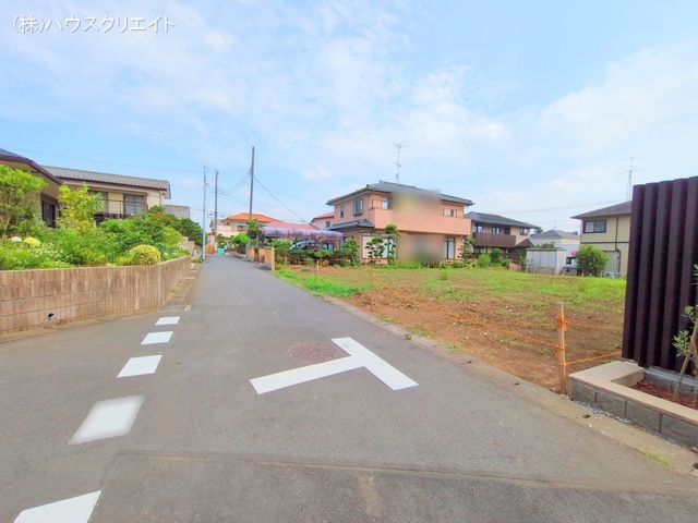 千葉県流山市江戸川台東４丁目の新築戸建て更地・土地写真 2025年6月30日撮影