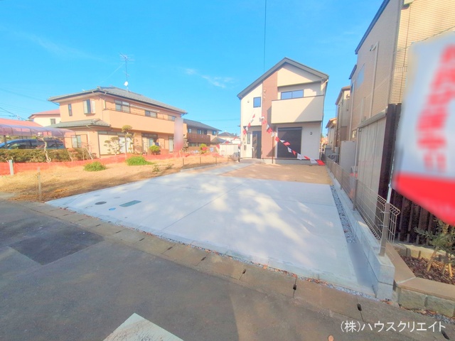 千葉県流山市江戸川台東４丁目の新築戸建て完成写真 2025年12月9日撮影