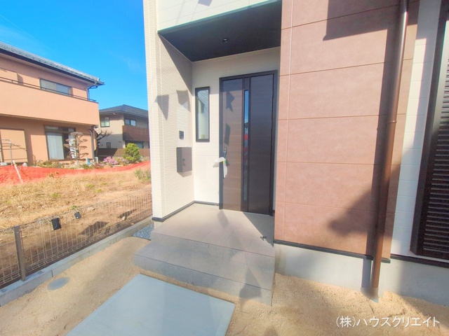 千葉県流山市江戸川台東４丁目の新築戸建て完成写真 2025年12月9日撮影