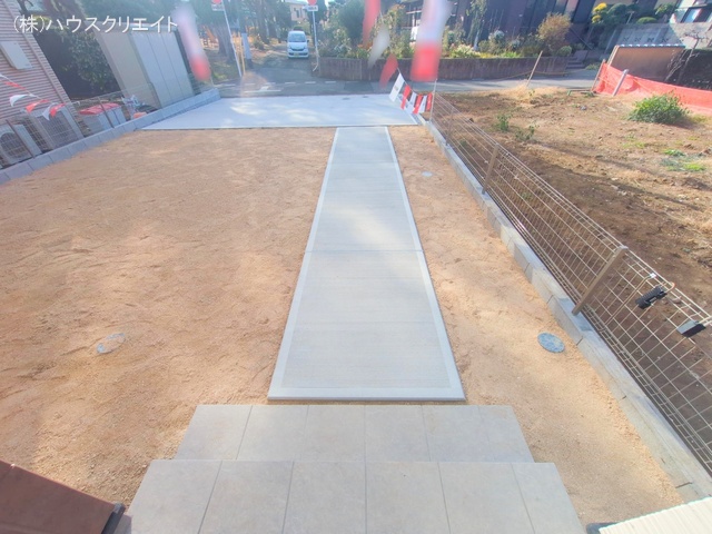 千葉県流山市江戸川台東４丁目の新築戸建て完成写真 2025年12月9日撮影