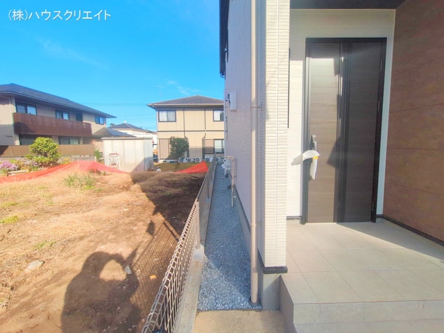 千葉県流山市江戸川台東４丁目の新築戸建て完成写真 2025年12月9日撮影