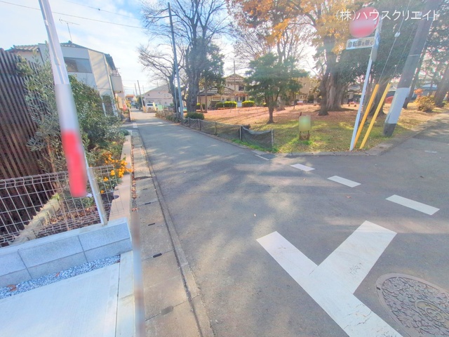 千葉県流山市江戸川台東４丁目の新築戸建て完成写真 2025年12月9日撮影