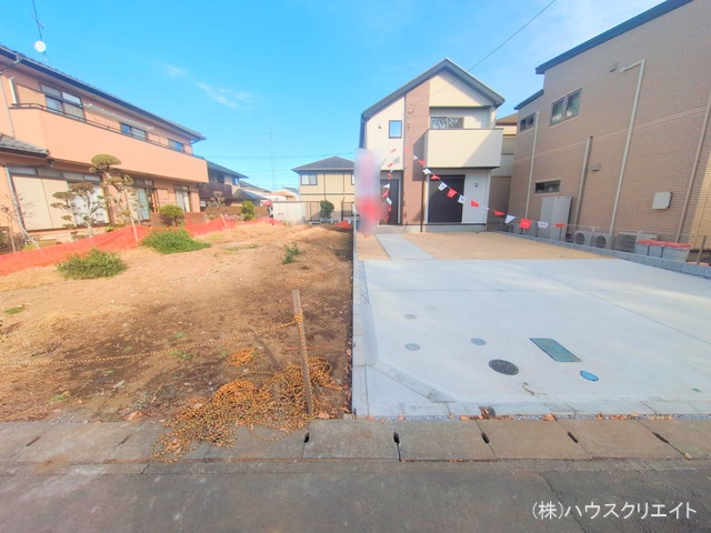 千葉県流山市江戸川台東４丁目の新築戸建て完成写真 2025年12月9日撮影