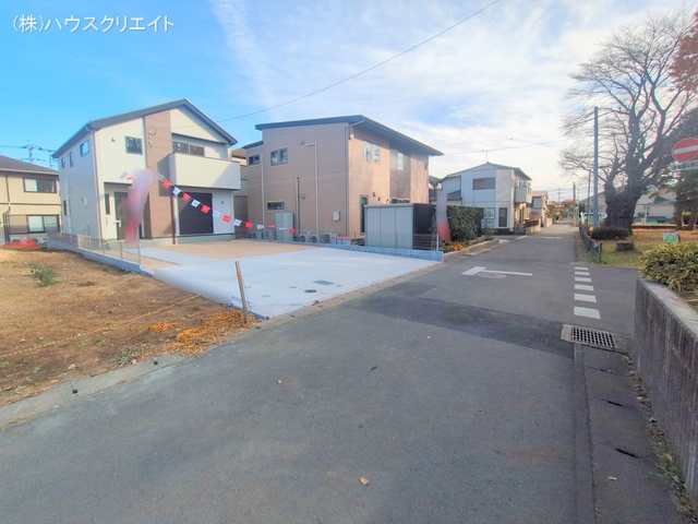 千葉県流山市江戸川台東４丁目の新築戸建て完成写真 2025年12月9日撮影