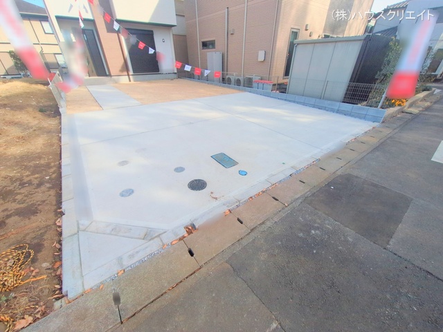 千葉県流山市江戸川台東４丁目の新築戸建て完成写真 2025年12月9日撮影