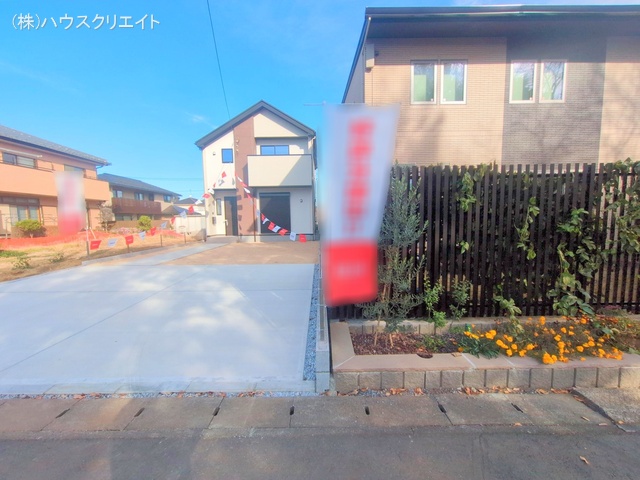 千葉県流山市江戸川台東４丁目の新築戸建て完成写真 2025年12月9日撮影