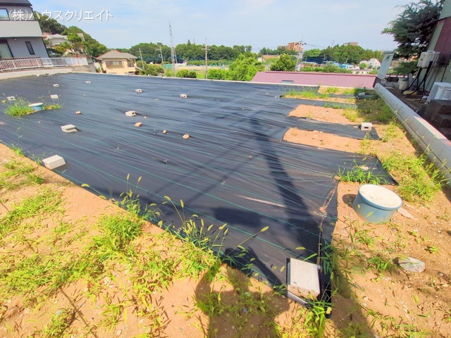 千葉県松戸市東平賀の新築戸建て更地・土地写真 2025年6月29日撮影