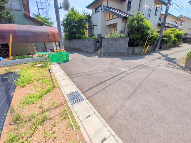 千葉県松戸市東平賀の新築戸建て更地・土地写真 2025年6月29日撮影