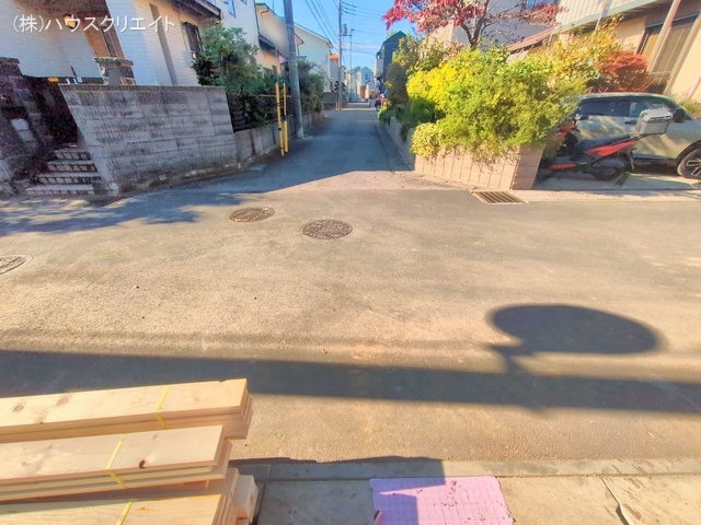 千葉県松戸市東平賀の新築戸建て外構写真 2025年11月19日撮影