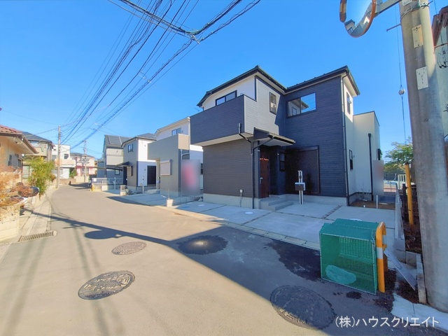 千葉県松戸市東平賀の新築戸建て完成写真 2026年1月7日撮影