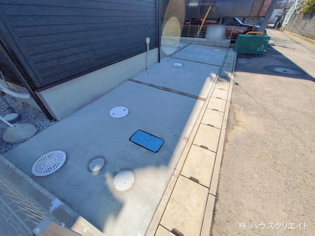 千葉県松戸市東平賀の新築戸建て完成写真 2026年1月7日撮影