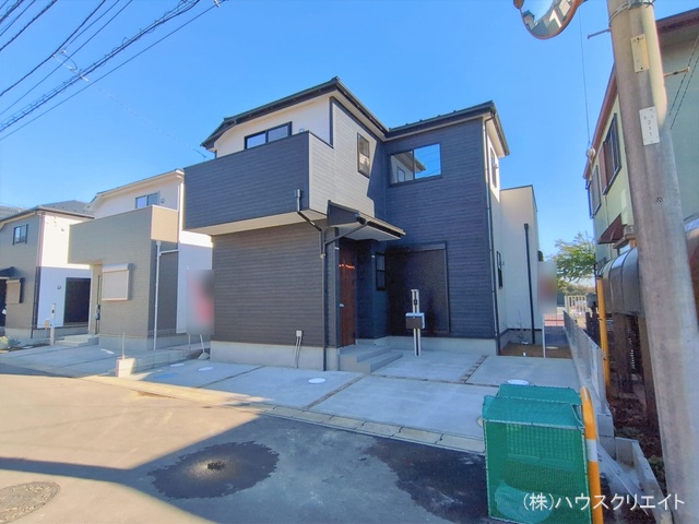 千葉県松戸市東平賀の新築戸建て完成写真 2026年1月7日撮影