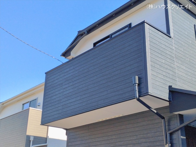 千葉県松戸市東平賀の新築戸建て完成写真 2026年1月7日撮影