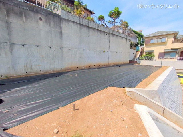 千葉県松戸市東平賀の新築戸建て更地・土地写真 2025年6月29日撮影