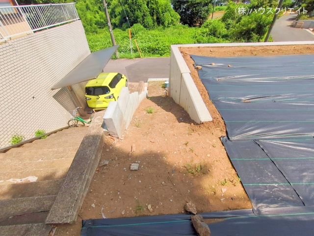 千葉県松戸市東平賀の新築戸建て更地・土地写真 2025年6月29日撮影